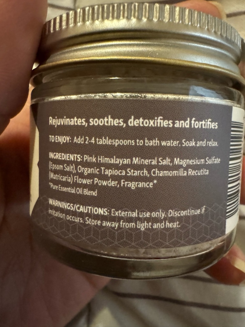 Bee Inspired Sea + Tea Bath Soak with Herbs - Picture 4 of 8